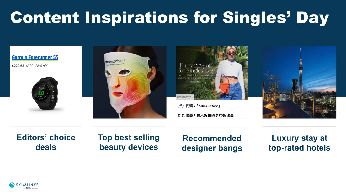 Content Inspiration for Singles' Day