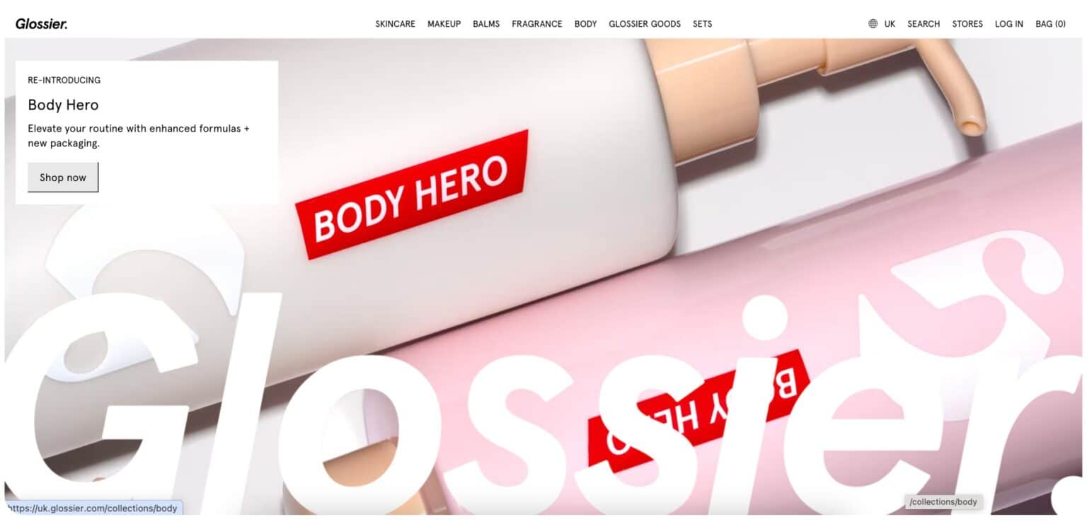 glossier affiliate program on skimlinks