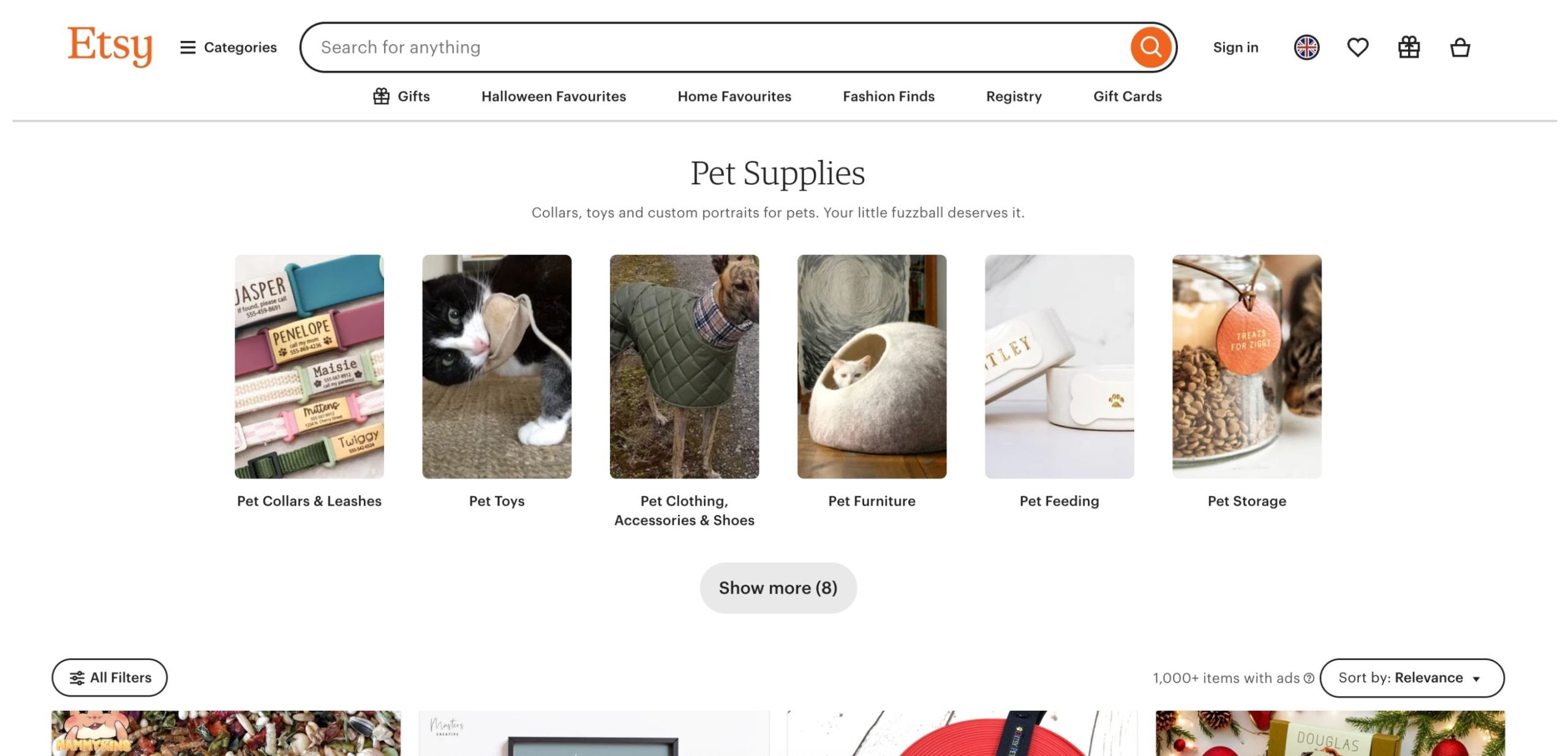 etsy pet affiliate program on skimlinks