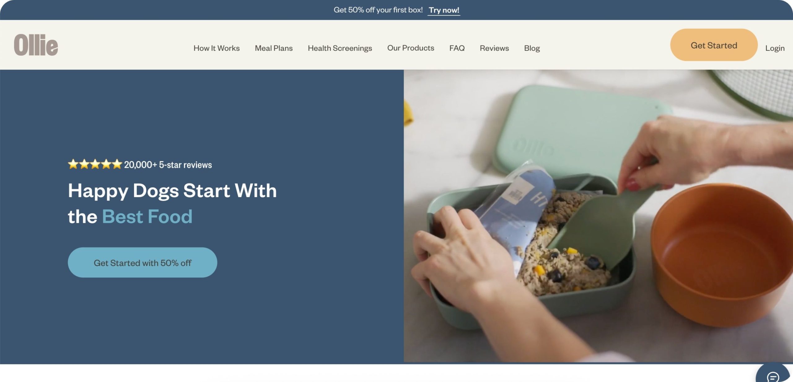 ollie pet affiliate program on skimlinks